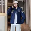 2026 Nueva Chaqueta Piloto Ma1 para Hombre Holgada Primavera y Otoño Tendencia Bordada Uniforme de Béisbol Chaqueta de Trabajo Marca de Moda