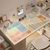 Tapete de Mesa para Estudo Infantil, Impermeável e Lavável, Tapete Protetor de Superfície de Mesa de Escrita, Livre de Formaldeído, Toalha de Mesa Protetora para os Olhos