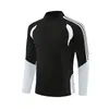 Traje de entrenamiento de fútbol de manga larga con media cremallera para otoño e invierno, conjunto de fitness y running hecho a medida, uniforme de equipo, ropa de rendimiento