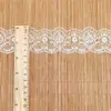 Accesorios de ropa de encaje soluble en agua, accesorios, falda, bordado de encaje, cintas para usar, bordado ondulado de encaje