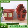 Vasos de Flores Plásticos Roxo Areia Hexagonais Imitação, Vasos de Flores para Prosperidade, Vasos de Flores Plásticos para Varanda, Vasos de Flores Hexagonais Altos para Bonsai Atacado