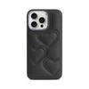 Funda de piel sintética para Apple 16, Love iPhone 15, Promax, Car Line 14, marco de hardware, funda de piel 13