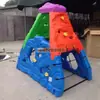 Paraíso de Escalada em Rocha de Plástico Escalada em Rocha Infantil Escalada de Plástico Pequena Montanha Escalada Brinquedo Estrutura de Escalada