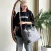 Bolsa de Equipaje de Color Sólido para Viajes Cortos, Bolsa de Viaje Ligera, Bolsa de Yoga, Bolsa de Gimnasio, Gran Capacidad, para Llevar en la Mano o al Hombro, Bolsa de Almacenamiento para Maternidad