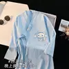 2025 Nuevo Primavera y Otoño Niñas y Niños Algodón Manga Larga Familia Dibujos Animados Pijama Ropa Exterior Casual Bata de Dormir Bata Exterior