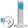 Tornillos de Acero Inoxidable 304 de Punta de Cruz Biselada con Recubrimiento de Pegamento, Tornillos de Punta de Cruz Biselada con Recubrimiento de Pegamento, Tornillos para Muebles M3M4M5M8