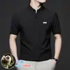 Camisa Social Casual de Manga Curta de Algodão e Linho para Homens, Jovens e de Meia-Idade, com Gola Reversível e Cor Sólida, Quente e de Venda Rápida para o Verão de 2026