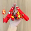 Llavero de Año Nuevo de Dibujos Animados Éxito Muñeca Linda para Bolso Colgante Pequeño Colgante Festivo del Festival de Primavera Regalo