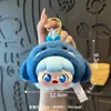 Llavero de Cabeza de Muñeco Ballena de Peluche Colgante Personalizado de IP de Dibujos Animados Hecho a Medida por Fábrica para Productos Culturales y Creativos