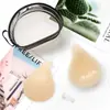 Nuevo Parche de Silicona con Forma de Cuchara para Levantar el Pecho, Tamaño Grande Invisible con Escote Halter Push-Up, Parche de Soporte Superior Anti-Expansión para el Pecho