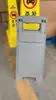 Limpeza em andamento, cuidado, placa de aviso de piso escorregadio, placa de aviso de piso molhado, proibido estacionar, em reparo, cavalete de aviso
