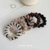 Moda simples faixa de cabelo corda de cabelo fêmea outono e inverno lã amarrar cabelo elástico elástico Coreia do Sul alto elástico durável cocar corda de cabelo