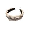 Pinza para el Cabello Elegante con Diamantes en la Parte Superior Alta de la Cabeza Diadema para el Cabello para Mujer 2024 Moda Elegante Compras Cueva del Cabello Tocado Presión Lavado del Cabello Cara Diadema