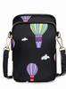 Bolsa de celular feminina no atacado tiracolo 2024 nova mini bolsa bolsa de lona moderna que combina com tudo ombro vertical chave zero