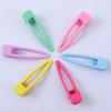 5cm flequillo lateral de alto nivel semihueco clip color degradado pasador sin costuras frente lado cabello roto