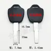 G024Llave en Blanco Aplicable para Motocicleta Vehículo Eléctrico Yadi Yadi en Blanco/Llave Plana en Blanco