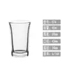 Vaso de Bala Transparente Grueso Comercial para Bares y Ktvs, Vaso Pequeño para Licores, Copa de Vino, Se Puede Imprimir con Logo