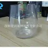 Novo copo de vinho de plástico 18oz plástico fundo grosso material Tritan LOGO imprimível