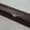 Anillo Abierto Ajustable de Flor y Perla a la Moda y Exquisito, Diseño Dulce y Moderno, Joyería de Nicho, Estilo Nuevo