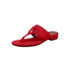 Chanclas de Moda Europea y Americana con Borlas, Versátiles Sandalias de Tacón Bajo para Mujer, Estilo Veraniego