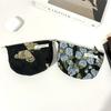 Bolsa de Cosméticos con Flor en Relieve de Gama Alta, Aspecto Elegante, Bolsa de Maquillaje de Gran Capacidad para Llevar, Bolsa de Cosméticos con Forro de Lona de Gran Capacidad