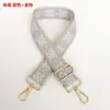 Correa de Bolso Ancha de 3.8 cm Correa de Hombro Jacquard Colorido Lona de Diamante Accesorios Correa de Bolso de Hombro Único Cruzado Correa de Bolso para Mujer