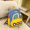 Mochila infantil nueva de alta calidad para preescolar, edades 3-6, lindo diseño de coche de dibujos animados para niños y niñas