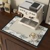 Cha Ji Feng Bancada de Cozinha Tapete de Drenagem Máquina de Café Tapete Absorvente Especial à Prova de Umidade Bar Counter Wash Tapete de Mesa Tigela e Prato Placemat