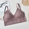 Camisola sin costuras de gran tamaño para mujer, con espalda cruzada, para yoga, transpirable, sin aros, deportiva, cómoda