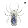 Nova isca Luya 3,5cm/1,3g sanduíche Aranha Isca Macia PVC + TPR biônica isca artificial atacado