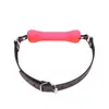Garganta Profunda Mujeres Coqueteo Boca Bola Silicona Hueso Tapón Bucal Herramienta Sexual Azote Herramienta Sexual Cama