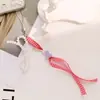 Corrente para Celular com Acabamento de Luxo para Mulheres, Chaveiro Câmera CCD Gato Preto, Cordão para Capinha de Celular, Acessório Estilo Ins