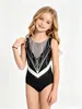 Ropa de Gimnasia Personalizada Transfronteriza para Niños Manga Corta Múltiples Estilos Ropa de Baile Aeróbico para Niñas Ropa de Práctica Transpirable de Verano para Niñas