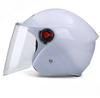 Casco de coche eléctrico de batería transfronterizo primavera, otoño e invierno cálido color primario medio casco cuatro estaciones general fabricantes venta al por mayor