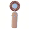 27 Años Nuevo Refrigeración Plegable Ventilador Pequeño Colgante de Cuello Portátil Motor sin Escobillas Carga USB Viento Fuerte Larga Duración de Batería Portátil