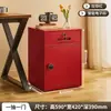Armário baixo para arquivos de senha sob a mesa com gaveta com chave armário de armazenamento tipo gaveta armário de arquivo de documentos de ferro forjado armário de armazenamento de impressão digital