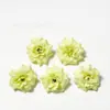Artificial pontiagudo rosa cabeça de flor de seda diy cocar artesanal acessórios de vestuário antigo do casamento chão flor Flor Parede