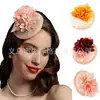 Amazon Sombrero Pequeño Pasador Accesorios para el Cabello Flor en la Cabeza Tocado de Novia Boda Fiesta de Presentación Hipódromo Sombrero de Malla Flor en la Cabeza
