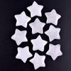 Mini estrela pequena de cinco pontas 20*20*6mm cristal natural estrela de cinco pontas acessórios estrela de brincar enfeites de estrela
