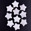 Acessórios de Estrela de Cristal Natural 20mm Estrela de Cinco Pontas Pedras Brutas Ornatos Peças de Jogo Pedra de Estrela de Cinco Pontas
