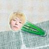 Zheng Runze estrela periférico acrílico bb grampo acessórios de cabelo adorno de cabeça auxílio de show periférico de imagem