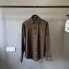 Camisa de Lino Clásica Transfronteriza Rl Bordado de Logo Pony Estilo Old Money Marca de Moda Camisa de Algodón y Lino para Mujer