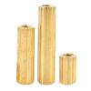 Dupla passagem M2 hexagonal coluna de cobre câmera de segurança PCB suporte coluna de cobre oco coluna redonda serrilhada coluna de cobre personalização