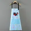 Nuevo Delantal Doméstico Estilo Dibujos Animados, Delantal de Cocina Moderno, Resistente al Aceite, Impermeable, Resistente a las Manchas, Ropa de Trabajo Linda, Mono de Cocina, Delantal de Cintura