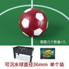 Accesorios de Pelota de Futbolín de Múltiples Tamaños para Mesa de Futbolín de Pelota Pequeña Tipo Mesa Máquina de Futbolín de Escritorio Paisaje de Acuario