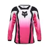 Playeras de Manga Larga para Hombre y Mujer, Trajes de Motociclismo Off-Road de Verano que Absorben la Humedad, Trajes Fox para Descenso, Trajes para Ciclismo de Montaña