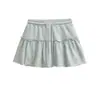 2653-Estilo Europeu e Americano 2026 Primavera e Verão Novo Estilo Garota Popular Emagrecedor Antiexposição Saia Sexy Fashionable Justa ao Corpo Curta