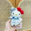 Colgante Auténtico de Bolso Hello Kitty Colgante de Mochila Escolar Muñeca Pequeña Hello Kitty Mochila de Gama Alta Regalo