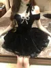 Vestido de Festa de Aniversário, Vestido Tutu Princesa de Luxo de Alta Qualidade, Vestido de Veludo Sem Alças de Um Ombro