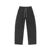 Pantalones impermeables de otoño e invierno, pantalones de trabajo holgados de pierna recta de moda para hombre, pantalones casuales gruesos